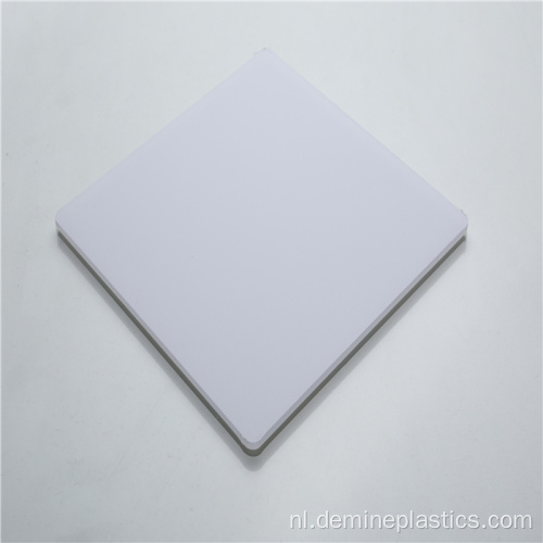 Melkachtig wit polycarbonaat led-lichtverspreider Cover
